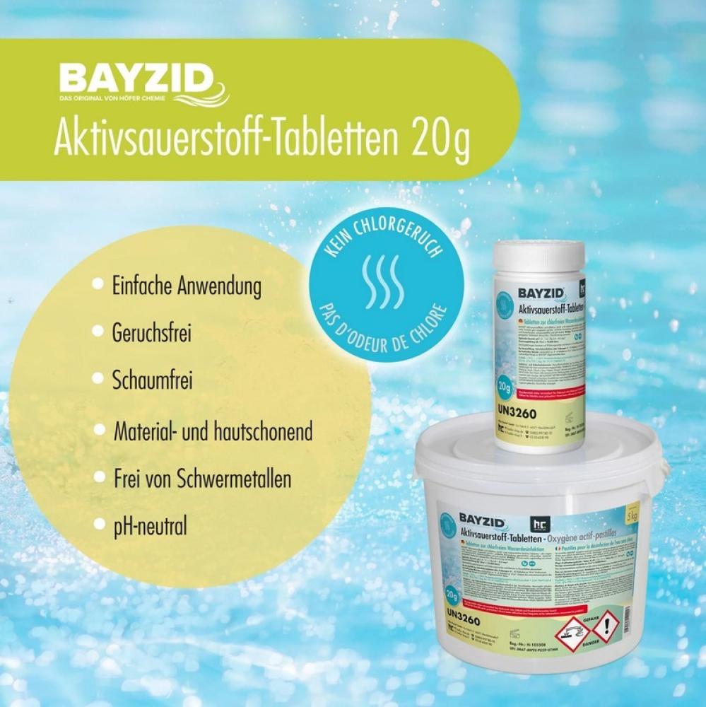 Aktivsauerstoff Tabletten für Polls 